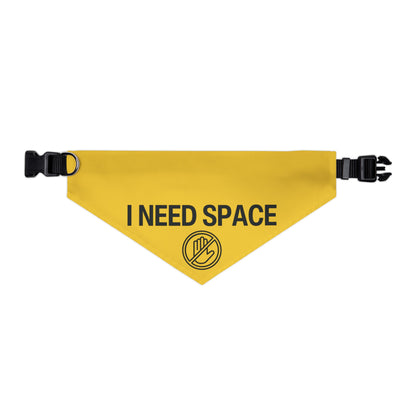 I Need Space Pet Bandana Collar