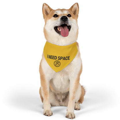 I Need Space Pet Bandana Collar